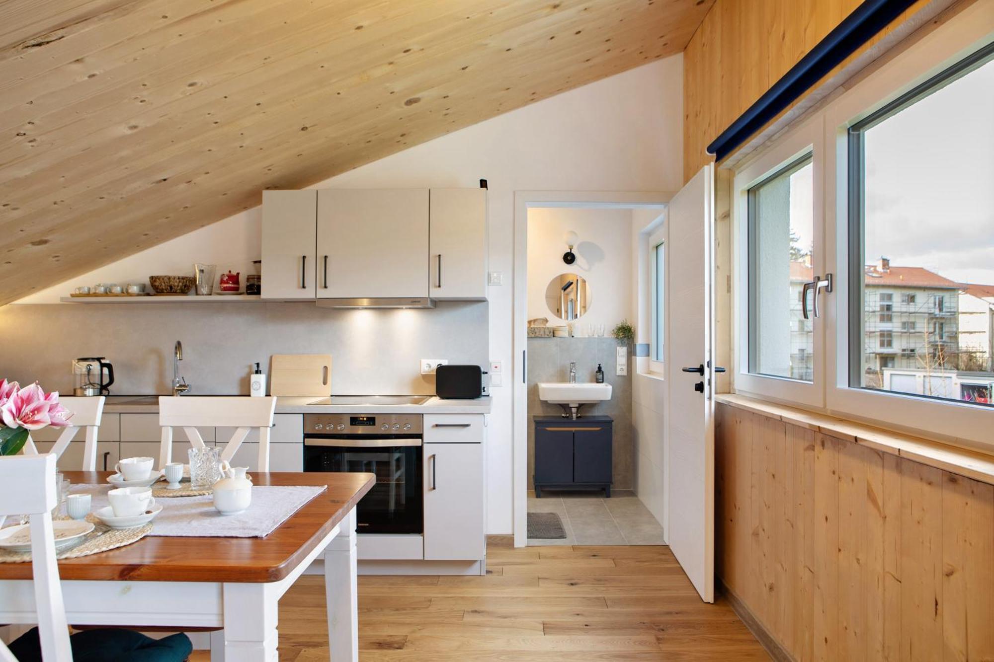 Refugium Aus Vollholz Apartment Schlitz Luaran gambar